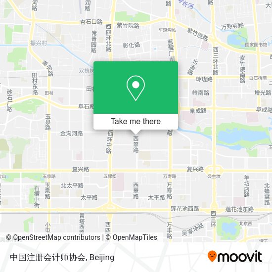 中国注册会计师协会 map