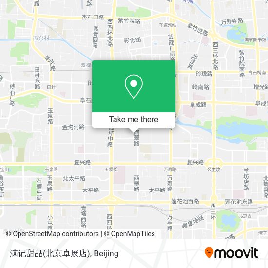 满记甜品(北京卓展店) map