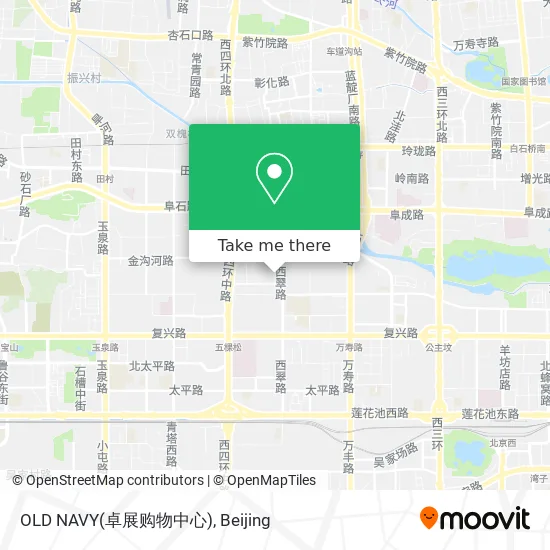 OLD NAVY(卓展购物中心) map