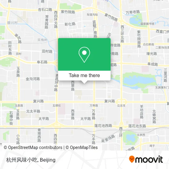 杭州风味小吃 map