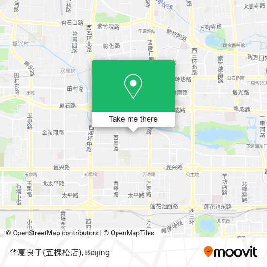 华夏良子(五棵松店) map