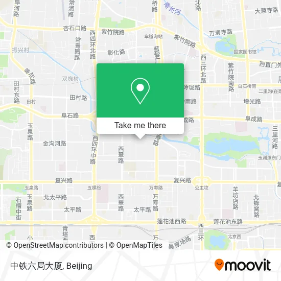 中铁六局大厦 map
