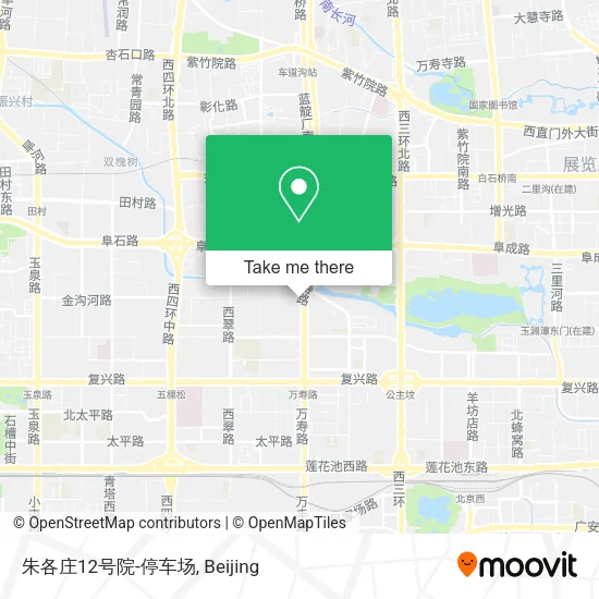 朱各庄12号院-停车场 map