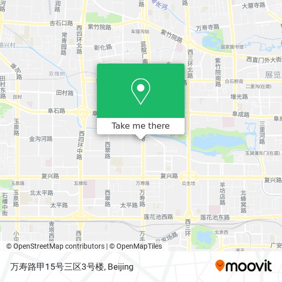 万寿路甲15号三区3号楼 map