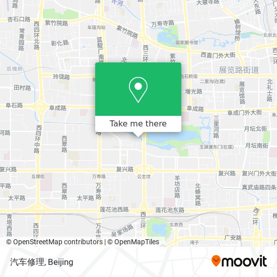 汽车修理 map