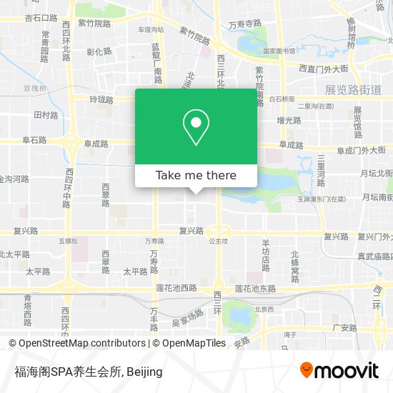 福海阁SPA养生会所 map