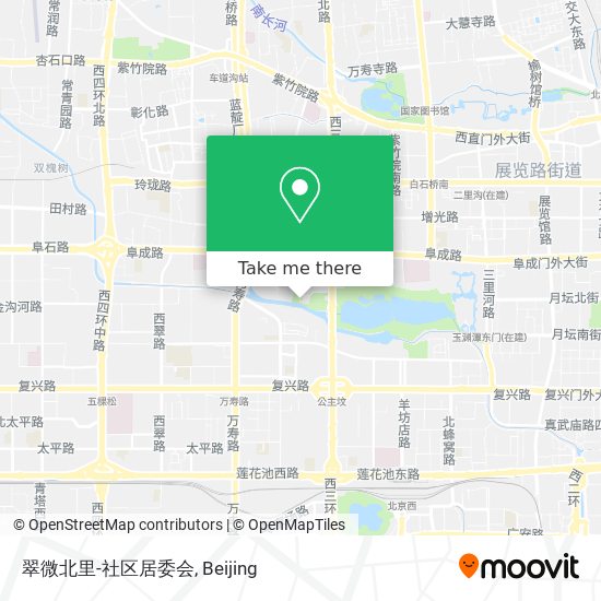 翠微北里-社区居委会 map