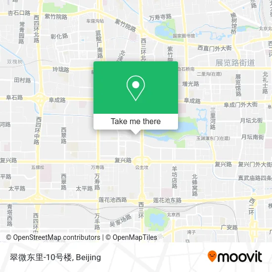 翠微东里-10号楼 map