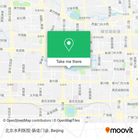北京水利医院-肠道门诊 map
