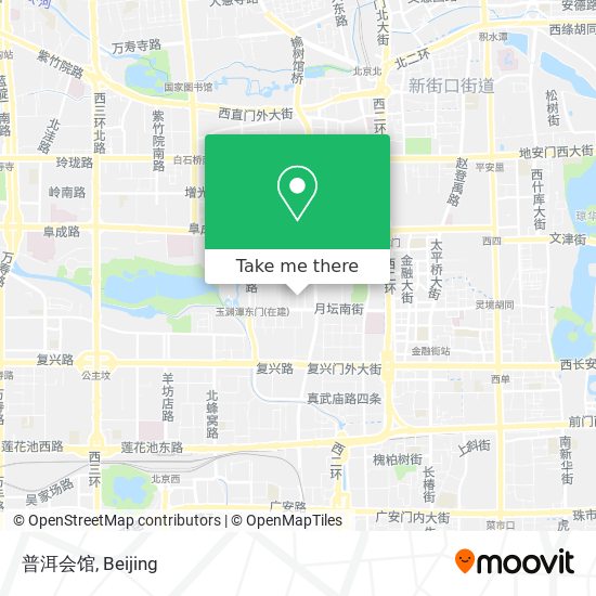普洱会馆 map