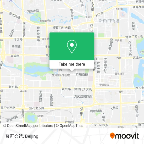 普洱会馆 map
