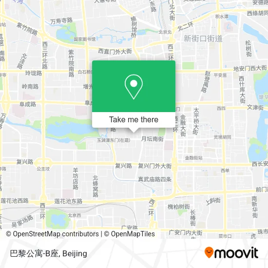 巴黎公寓-B座 map