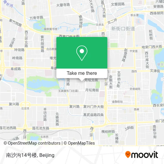 南沙沟14号楼 map