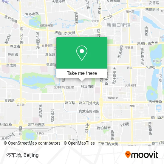 停车场 map