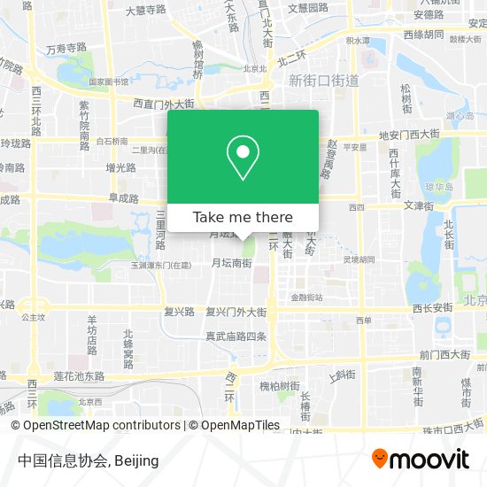 中国信息协会 map