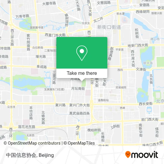 中国信息协会 map