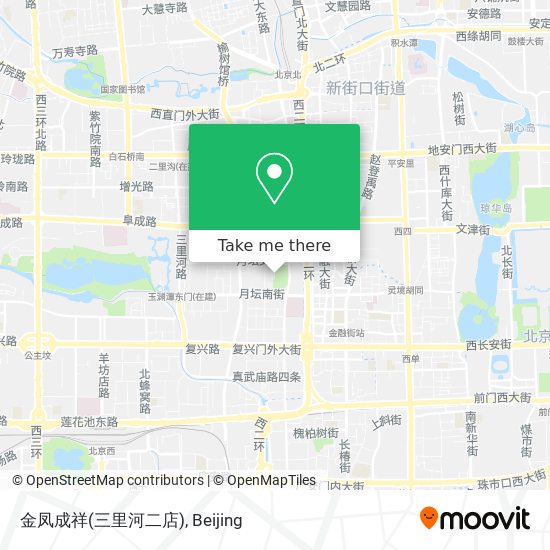 金凤成祥(三里河二店) map
