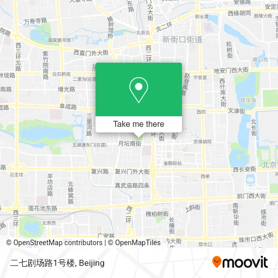 二七剧场路1号楼 map