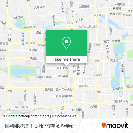 恒华国际商务中心-地下停车场 map