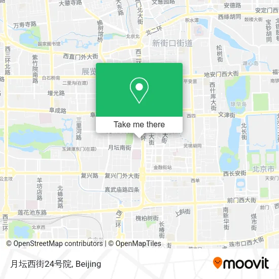月坛西街24号院 map