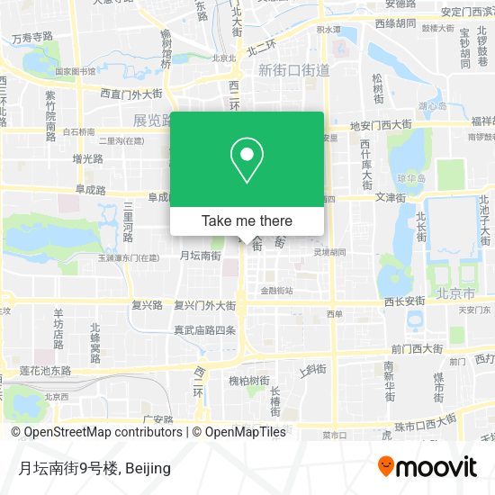 月坛南街9号楼 map