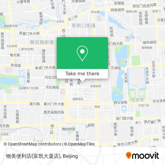 物美便利店(富凯大厦店) map