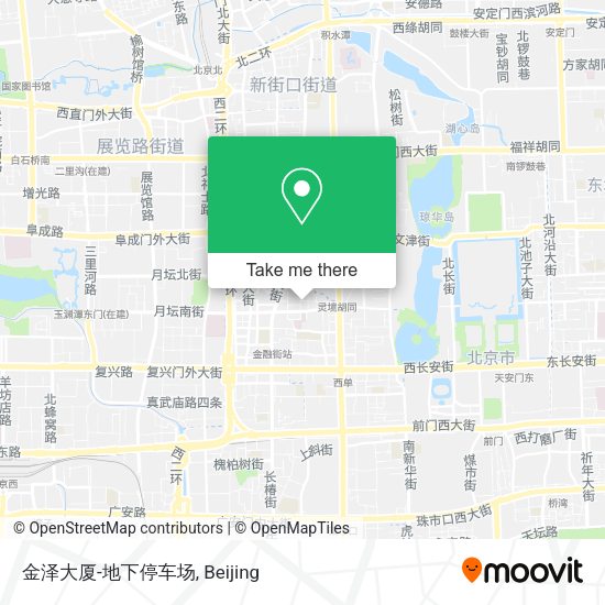 金泽大厦-地下停车场 map