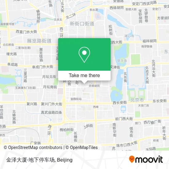金泽大厦-地下停车场 map