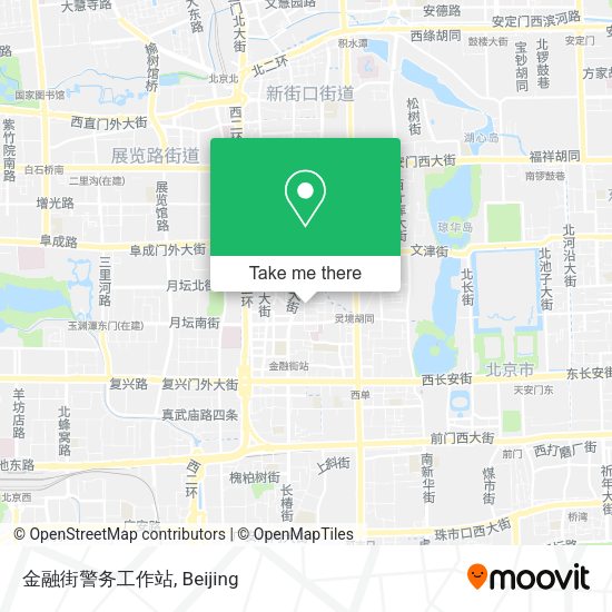 金融街警务工作站 map