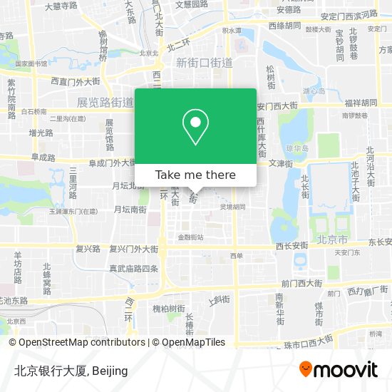 北京银行大厦 map
