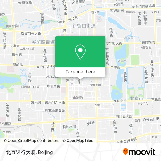 北京银行大厦 map