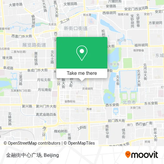 金融街中心广场 map