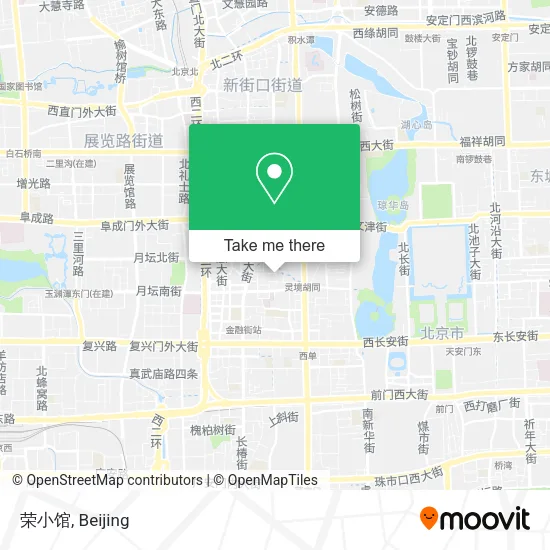 荣小馆 map