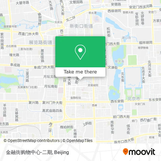 金融街购物中心-二期 map