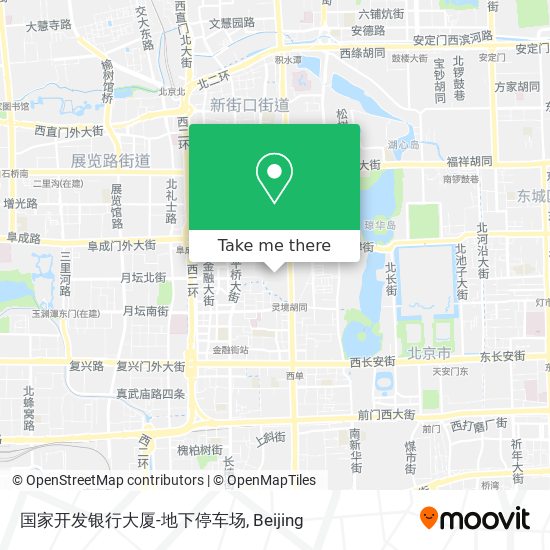 国家开发银行大厦-地下停车场 map