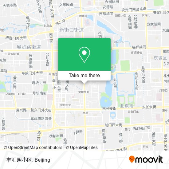 丰汇园小区 map