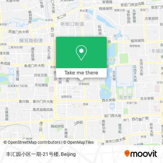 丰汇园小区一期-21号楼 map