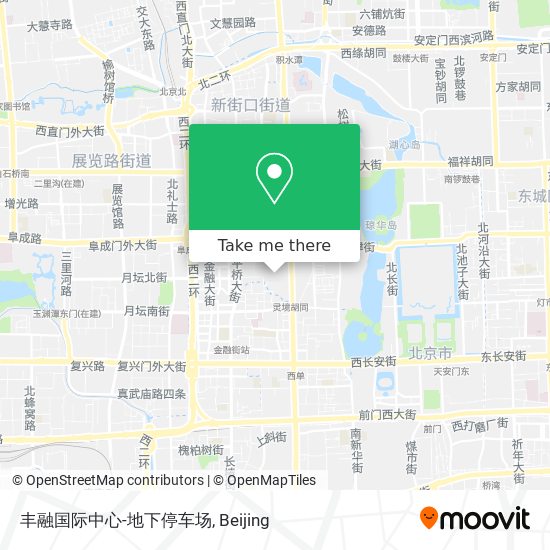 丰融国际中心-地下停车场 map