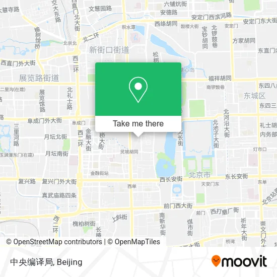 中央编译局 map