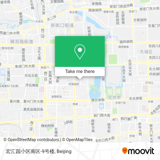 宏汇园小区南区-9号楼 map