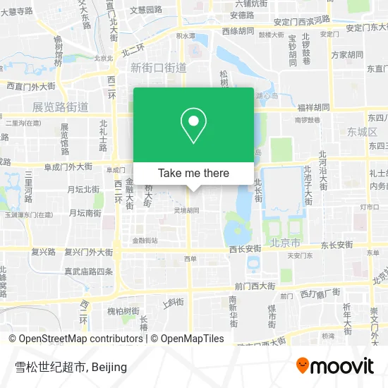 雪松世纪超市 map