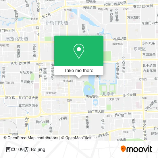 西单109店 map