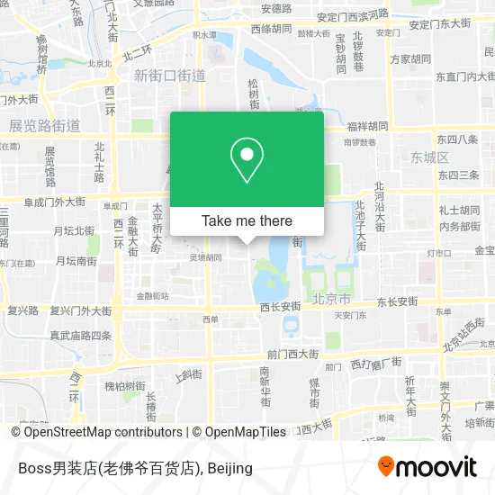 Boss男装店(老佛爷百货店) map