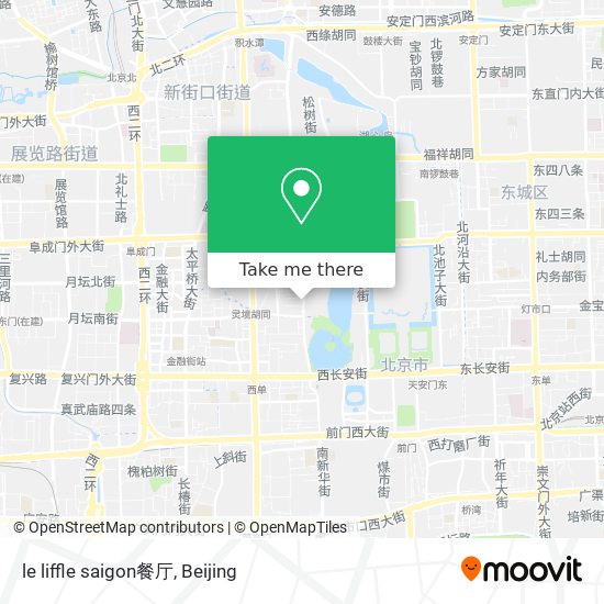 le liffle saigon餐厅 map