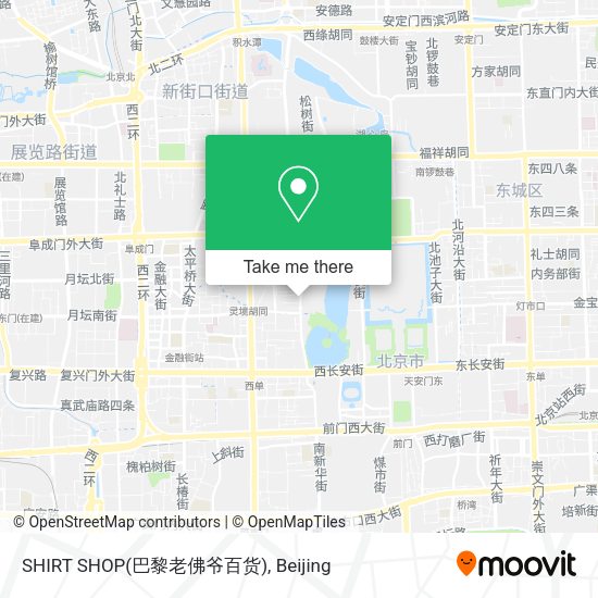 SHIRT SHOP(巴黎老佛爷百货) map