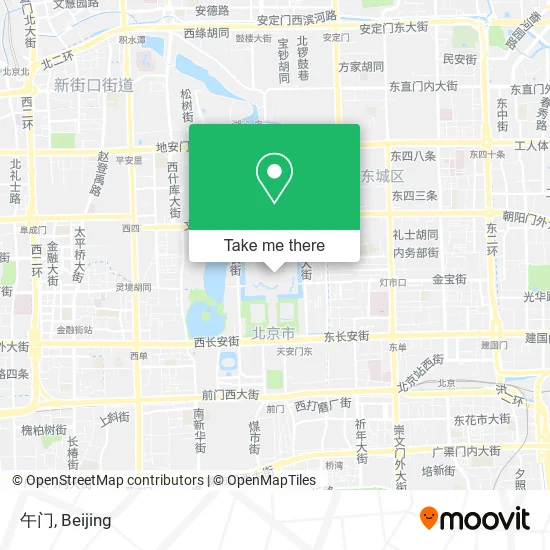 午门 map