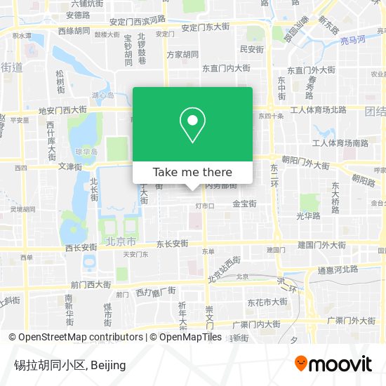 锡拉胡同小区 map