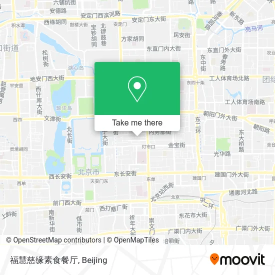 福慧慈缘素食餐厅 map