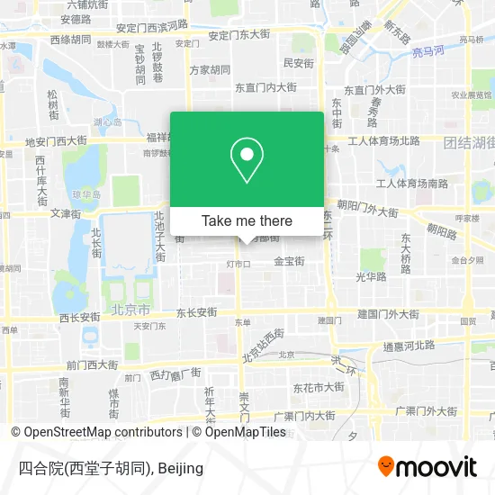 四合院(西堂子胡同) map