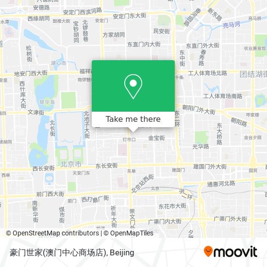 豪门世家(澳门中心商场店) map
